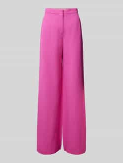 Max Mara Studio Flared cut stoffen broek met steekzakken opzij model 'GARY'