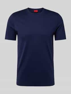 HUGO Slim fit T-shirt van puur katoen model 'DIMERSTEE'
