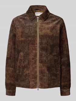 Les Deux Corduroy jack met tweewegsritssluiting model 'Marchall'