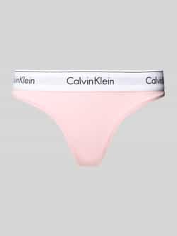 Calvin Klein Underwear String met label in band