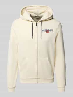 Napapijri Sweatjack met capuchon en kangoeroezak model 'AYLMER'