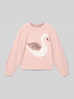 S.Oliver RED LABEL Regular fit gebreide pullover met intarsia