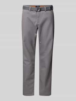 MCNEAL Slim fit chino met riem