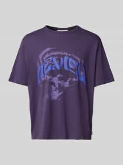 REVIEW T-shirt met labelprint