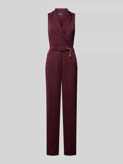 Lauren Ralph Lauren Jumpsuit met tailleriem model 'NIKELLE'