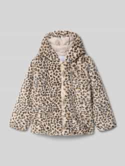 Name It Fleecejack NMFMILA JACKET W HOOD PB