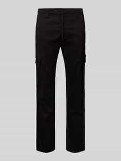 Pepe Jeans Regular fit cargobroek met elastische band model 'Gymdigo'