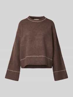 NEO NOIR Relaxed fit blouse met wol model 'Roeme'