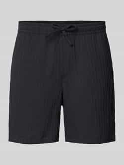 Jack & jones Regular fit korte broek met structuurmotief model 'JAIDEN MASSIMO'