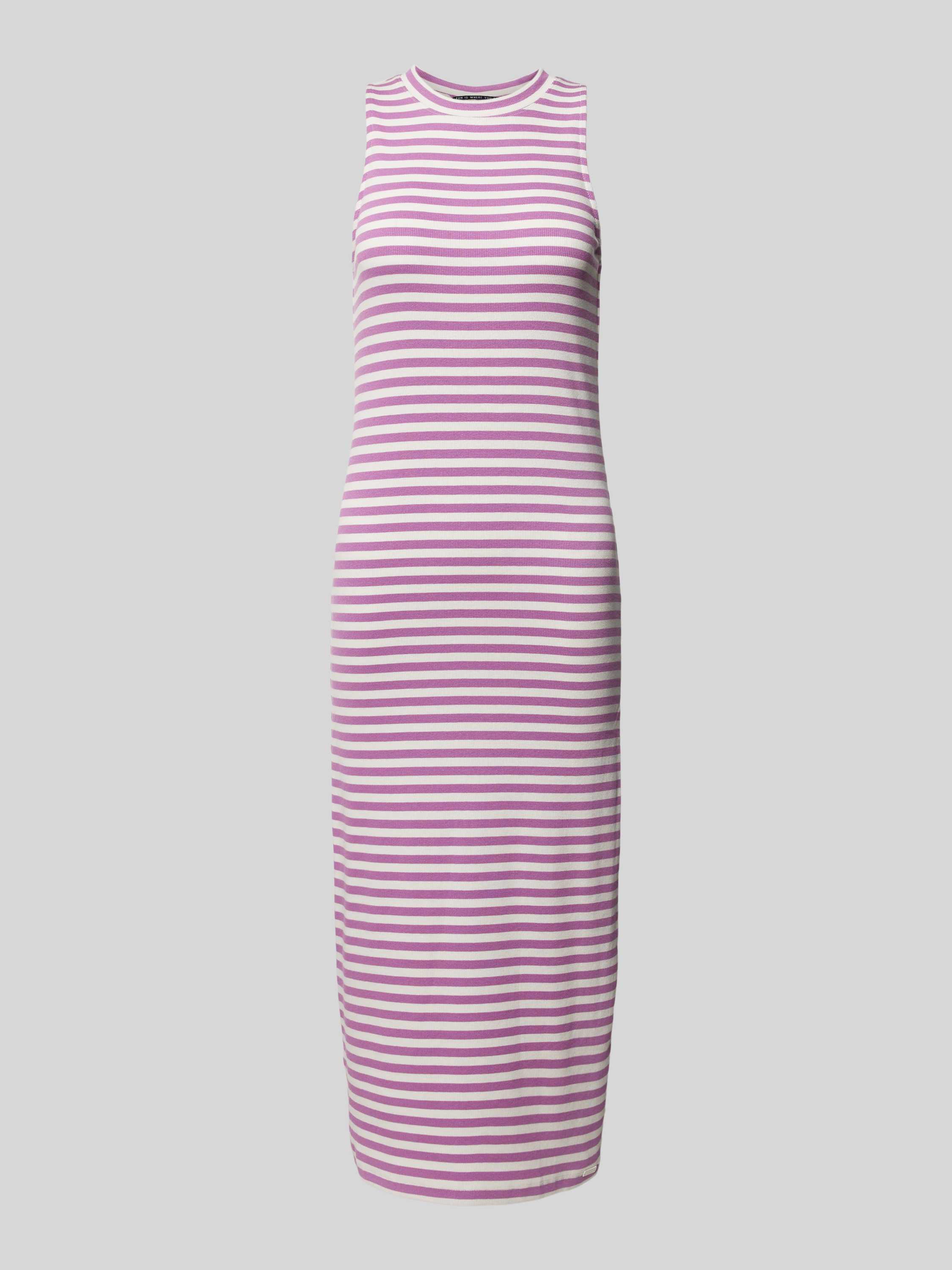 QS Midi-jurk met ronde hals