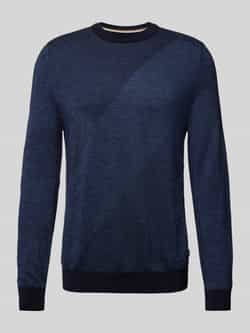 Boss Orange Stijlvolle Pullover voor Mannen Blue Heren