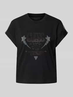 Guess T-shirt met labeldetail
