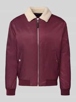 MCNEAL Regular fit jack met platte kraag