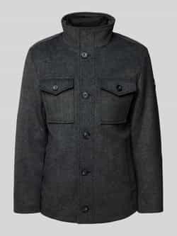 Tom Tailor Regular fit jack met wol