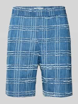 Samsøe Regular fit korte broek met structuurmotief model 'SASONNY'