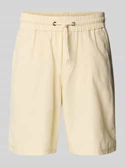 Blend Regular fit sweatshorts van linnenmix model 'BAY'