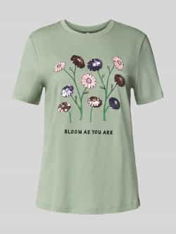 Only Regular fit T-shirt van puur katoen model 'KITA'