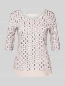Marc Cain T-shirt met 1 2-mouwen