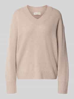 Marc O'Polo Relaxed fit gebreide pullover van wolmix