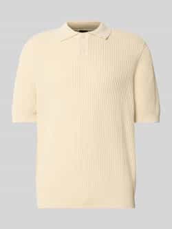 Boss Orange Relaxed fit poloshirt van een mix van katoen en kapok