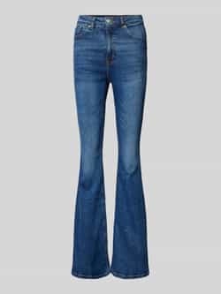 Review Flared jeans met 5-pocketmodel