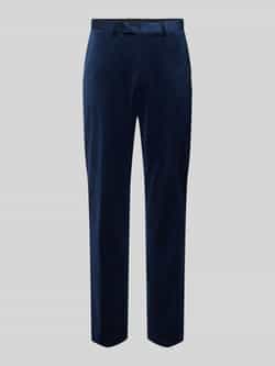 MCNEAL Slim fit pantalon met riemlussen