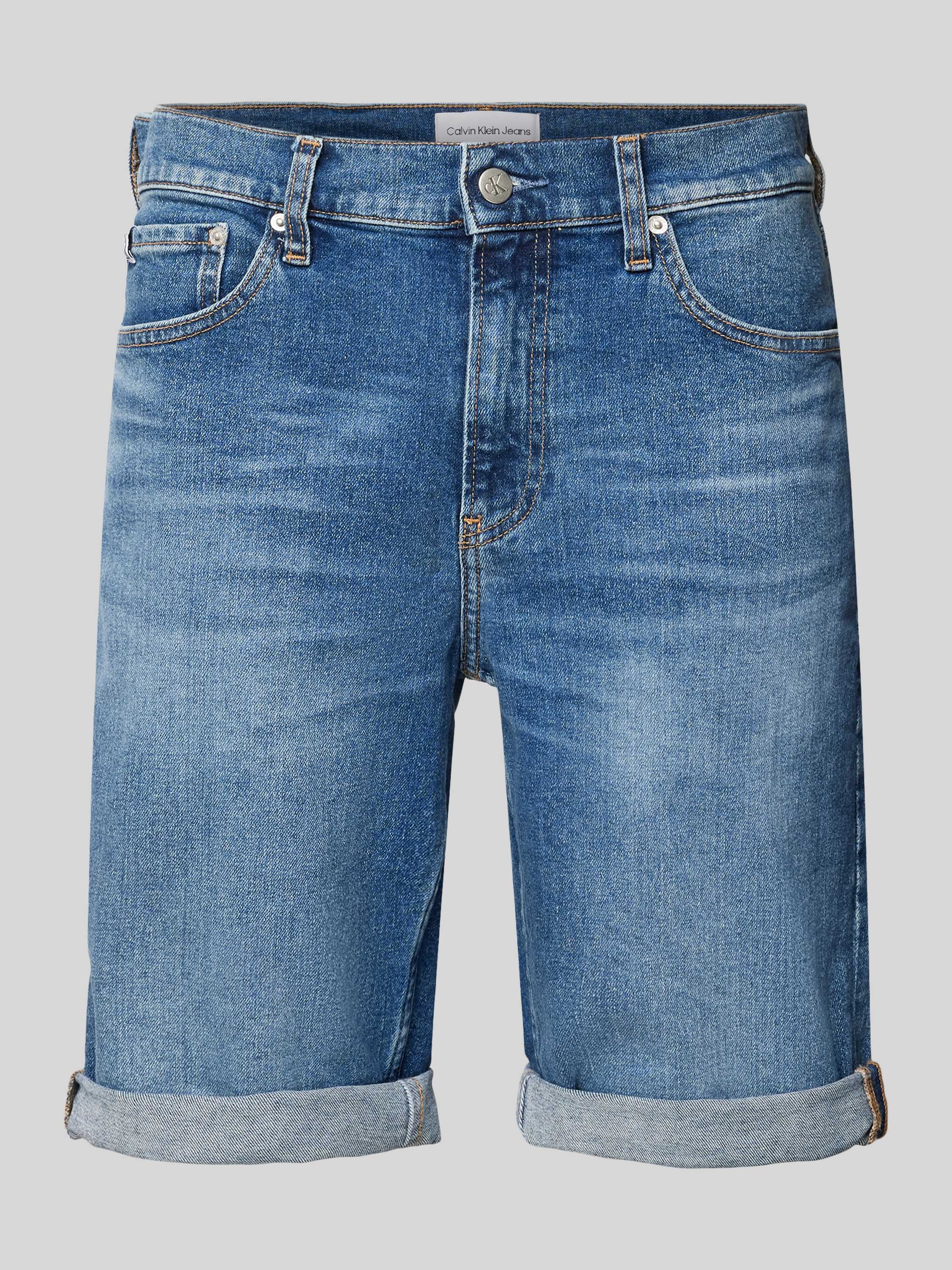 Calvin Klein Jeans Korte slim fit jeans in 5-pocketmodel