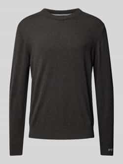 Pepe Jeans Gebreide pullover met ronde hals model 'Andre'