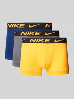 Nike Boxershort met elastische band met logo in een set van 3 stuks model 'ESSENTIAL'