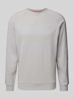 HUGO Sweatshirt met labelstitching