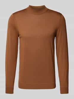 Strellson Gebreide pullover met ribboorden model 'Marek'