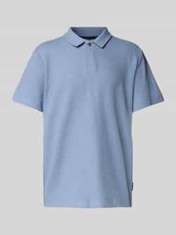 Tom Tailor Regular fit geribd poloshirt met stretch