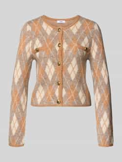 SUNCOO PARIS Gebreid jack met ronde hals model 'GUILAIN'