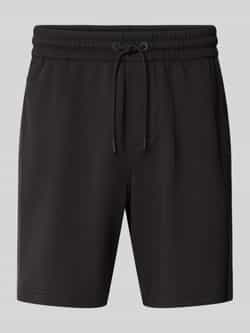 Calvin Klein Jeans Regular fit korte broek met gestileerde opening