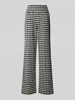 RAFFAELLO ROSSI Wide leg broek in bouclélook model 'ELAINE'