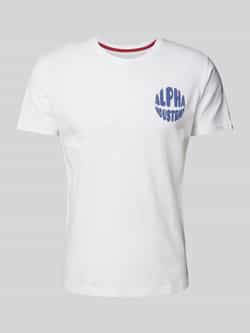 Alpha industries T-shirt met labelprint