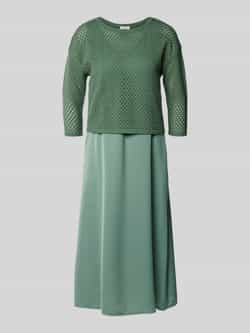 ROBE LÉGÈRE Midi-jurk met gaatjesmotief