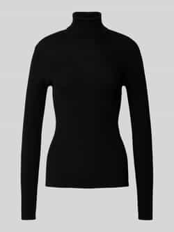 Joop! Gebreide pullover met geribde col model 'Kalis'