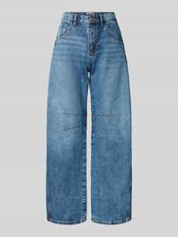 Review Barrel fit jeans met steekzakken