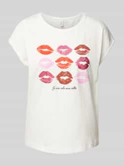 Vero Moda Relaxed fit T-shirt van puur katoen model 'CYSMA'