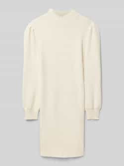 Only Comfort fit gebreide jurk met ballonmouwen model 'KATIA'