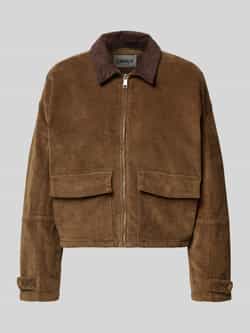 Only Boxy fit corduroy jack van katoenmix model 'GLOBAL'