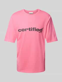 REVIEW T-shirt met labelprint