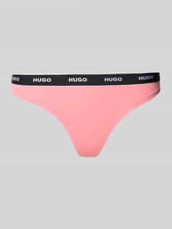 HUGO String met elastische band met logo