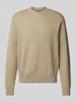 Jack & jones Gebreide pullover met labelprint model 'VESTERBRO'