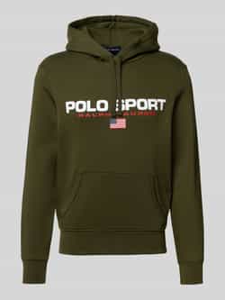 Polo Ralph Lauren Hoodie met labelprint en capuchon