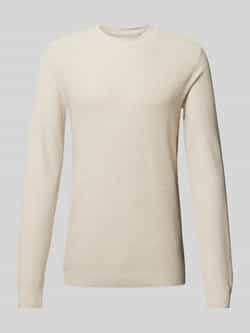 Jack & Jones Premium Gebreide pullover met ribboorden model 'LUCAS'