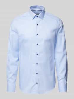 ETERNA SLIM FIT Slim fit zakelijk overhemd met kentkraag