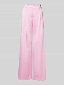 Jake*s Cocktail Wide leg stoffen broek met bandplooien