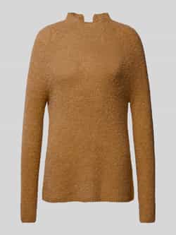 BRAX Gebreide pullover met opstaande kraag model 'Lea'